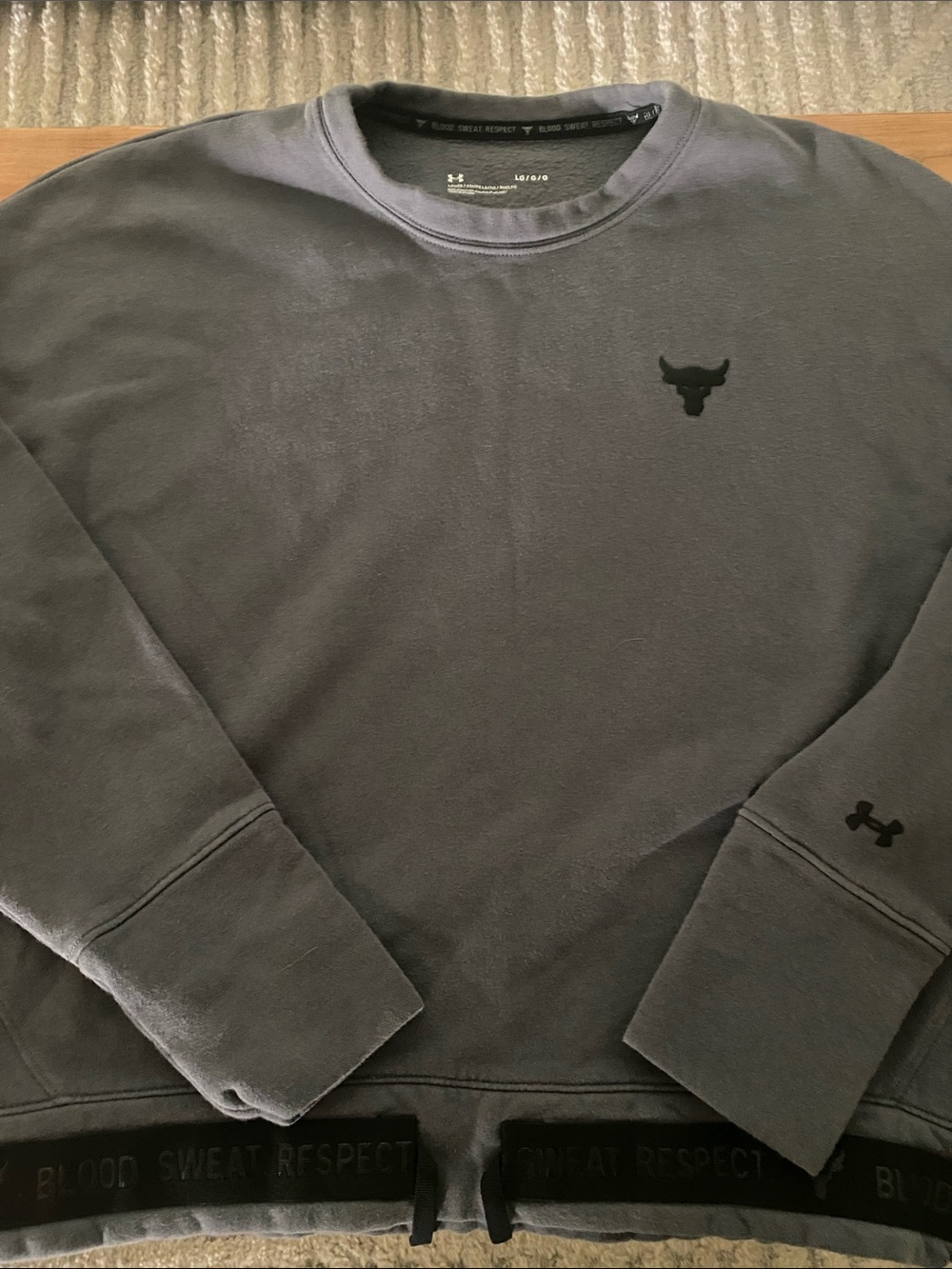 Tie Front Project Rock Sweater